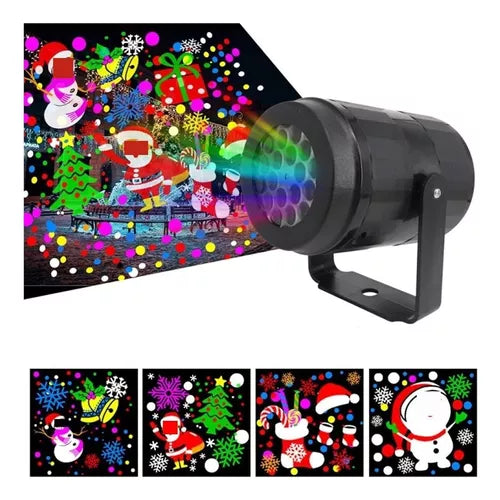 Proyector Led Navidad Figuras