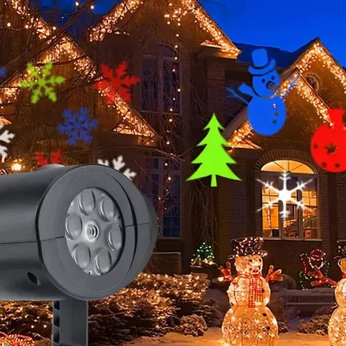 Proyector Led Navidad Figuras