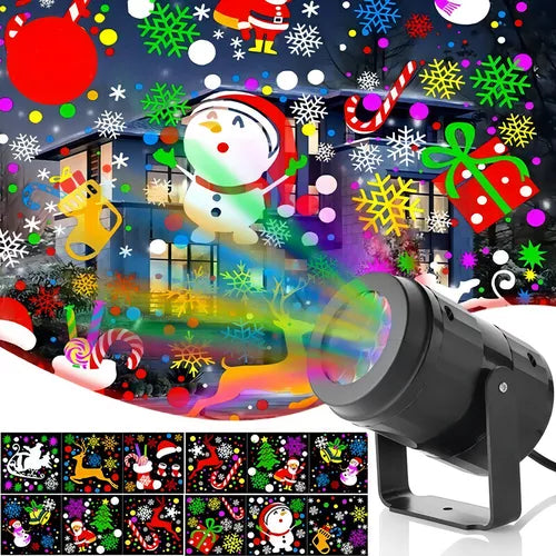 Proyector Led Navidad Figuras